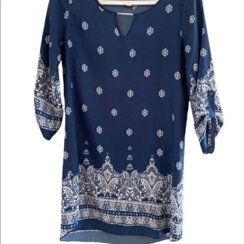 Rue21 midi patterened dress || size small